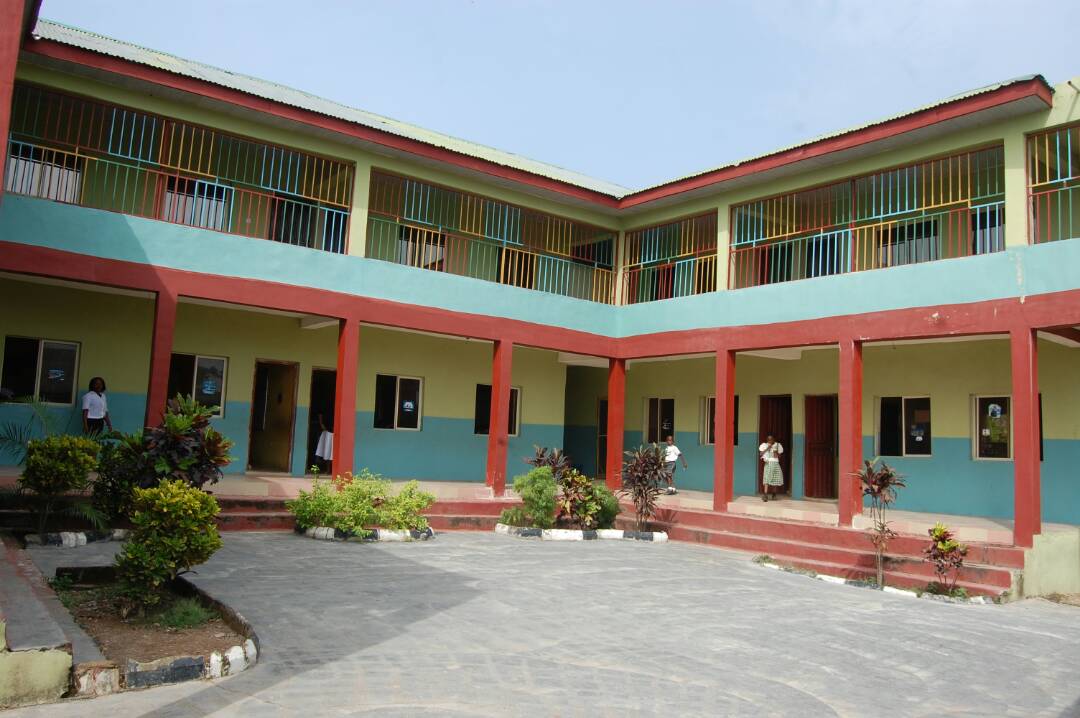 A purpose built and functional nursery and primary school with relevant educational facilities